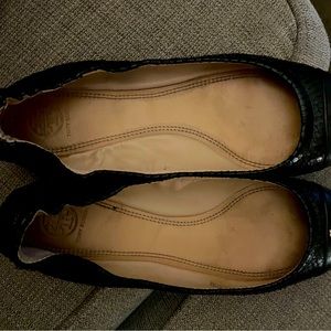 Worn. Tory Burch flats